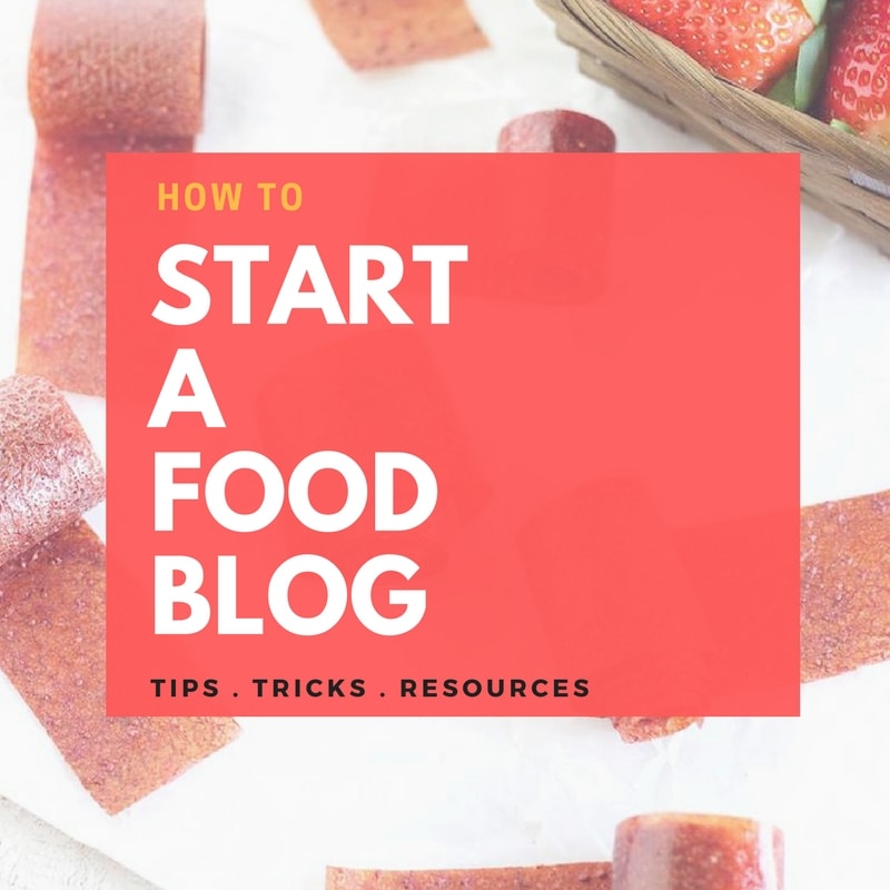 How to start a food blog