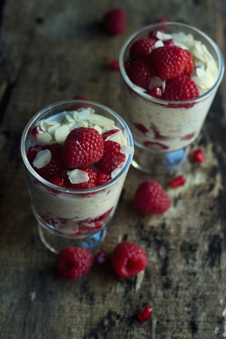 Overnight oats with yogurt