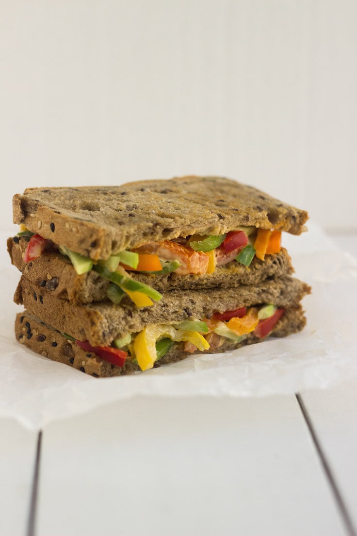 vegetable sandwich ideas