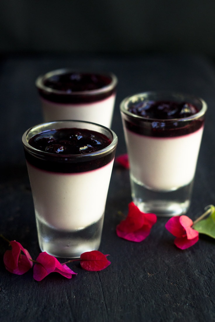 Blueberry Pannacotta recipe