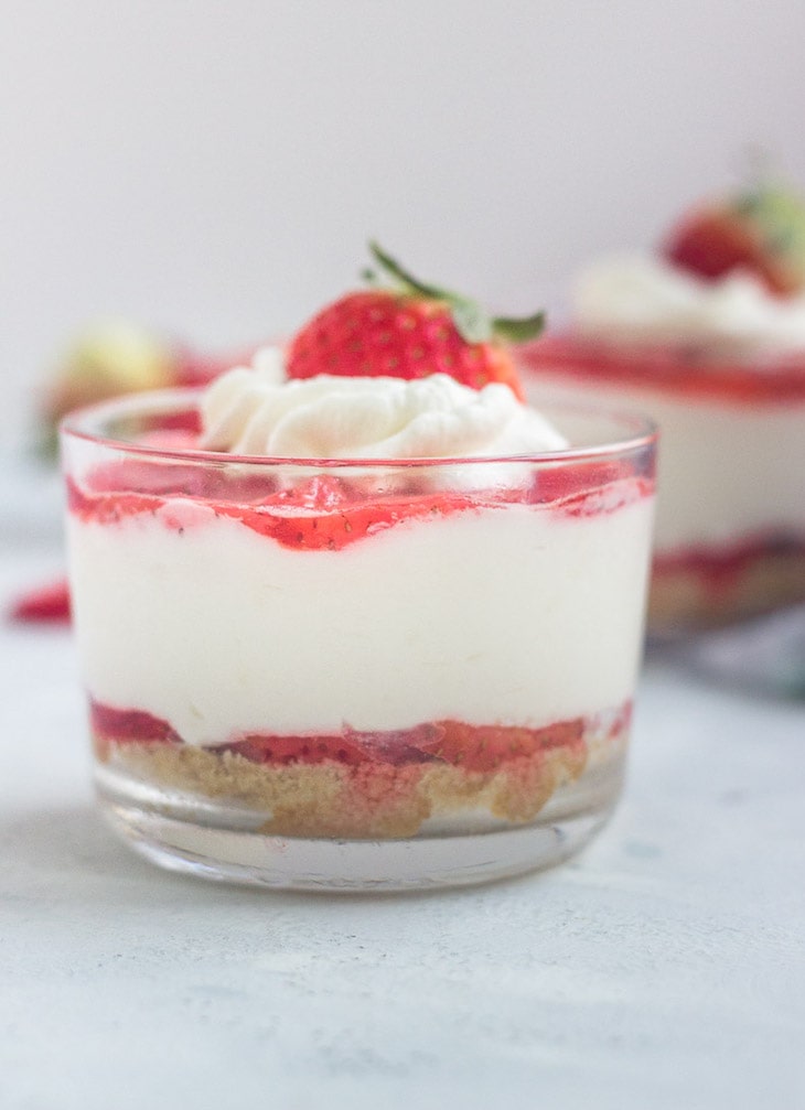 no bake strawberry cheesecake without gelatin